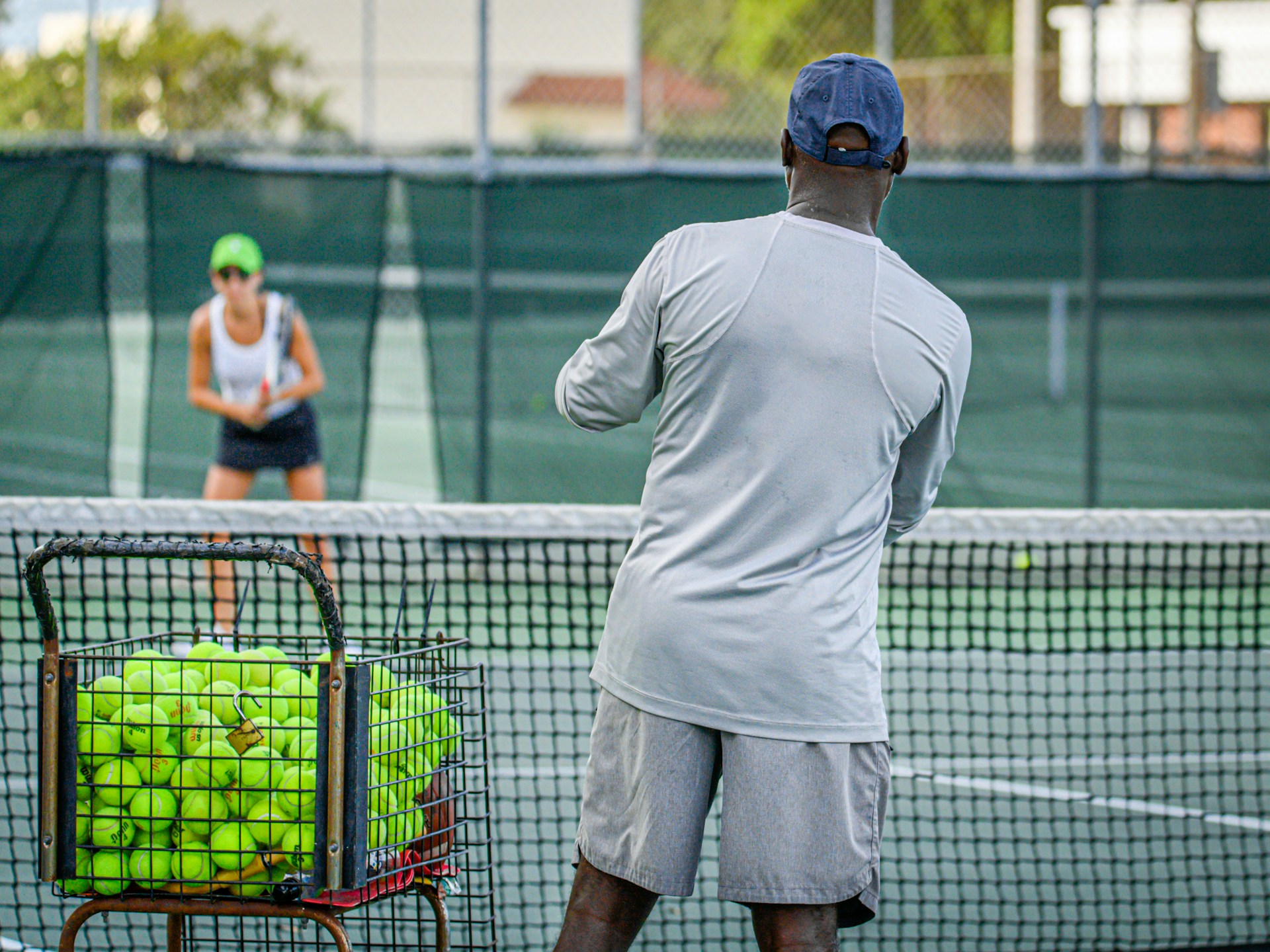 Adult tennis clinics